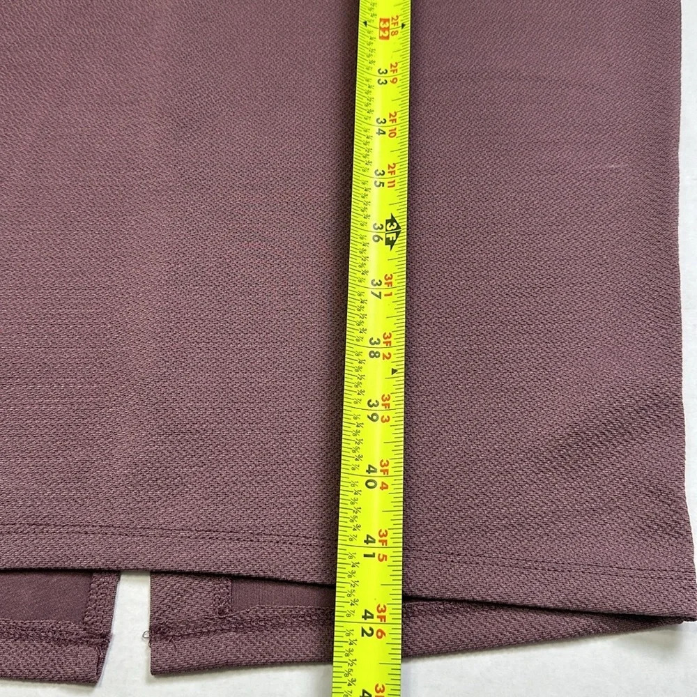 Torrid Mauve Purple Textured Scuba and Lace Peplum Dress Womens Size 10 NWT - Picture 12 of 15